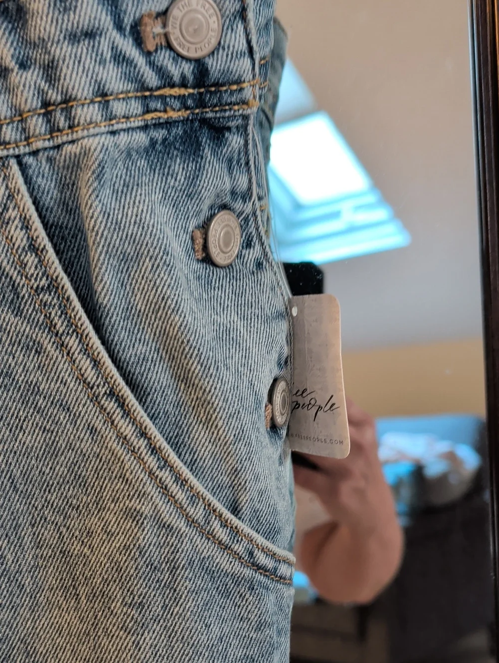 Free People light blue